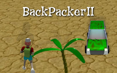 Backpacker II, flash game