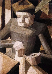 Ferdinand Léger, La couseuuse 1909-1910